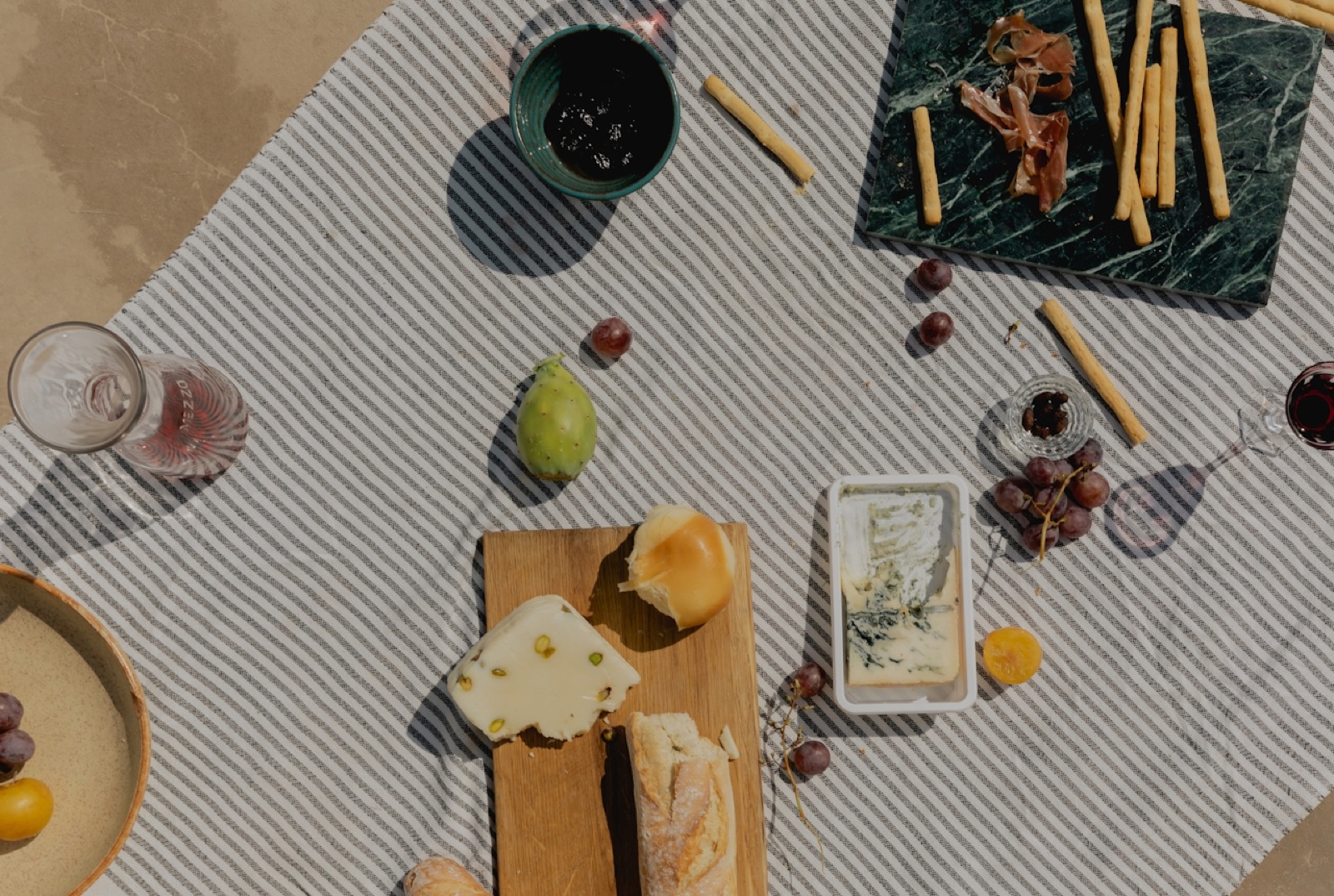 Aperitivo on a Sicilian terrace